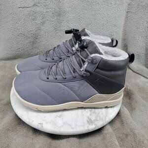 HF Shoes Womens Size 39 US 8 Azura Gray Winter Boots Fleece Lining
